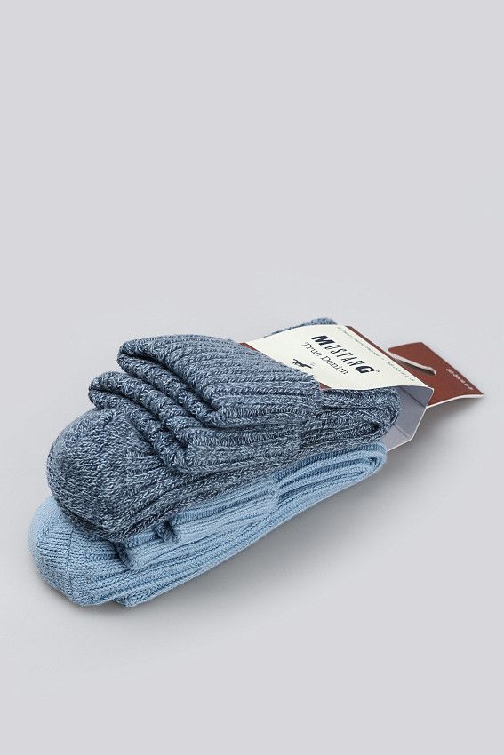 Носки (упаковка 2 пары) Mustang Голубой