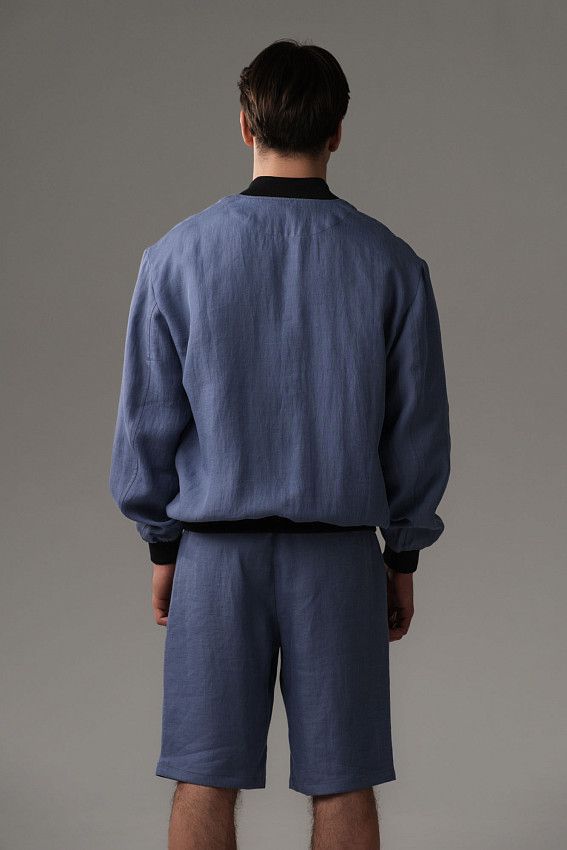 Бомбер The Hills Голубой