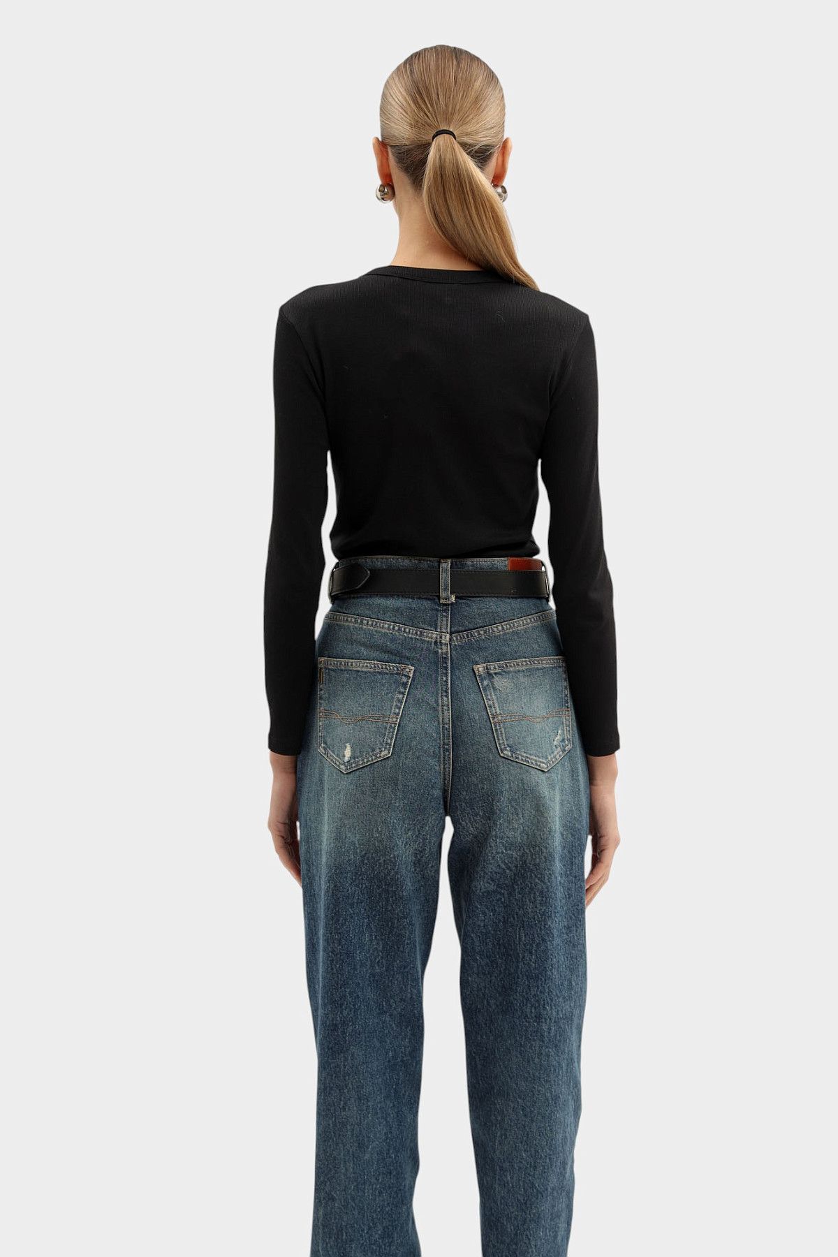 Лонгслив Pepe Jeans Черный