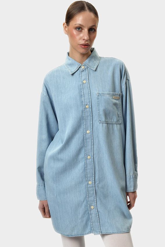 Платье джинсовое Calvin Klein Jeans Синий