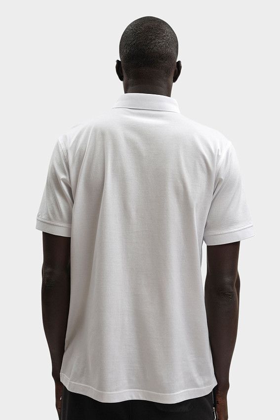 Поло Karl Lagerfeld Белый