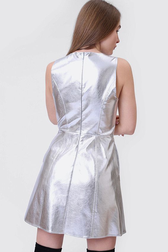 Платье Armani Exchange Серебряный