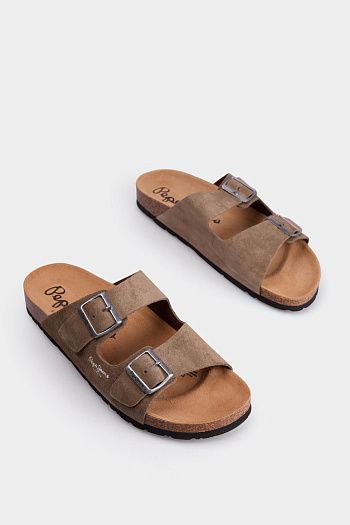 Пантолеты из коровьей кожи Pepe Jeans