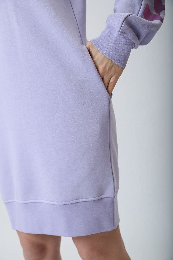 Платье Karl Lagerfeld Фиолетовый