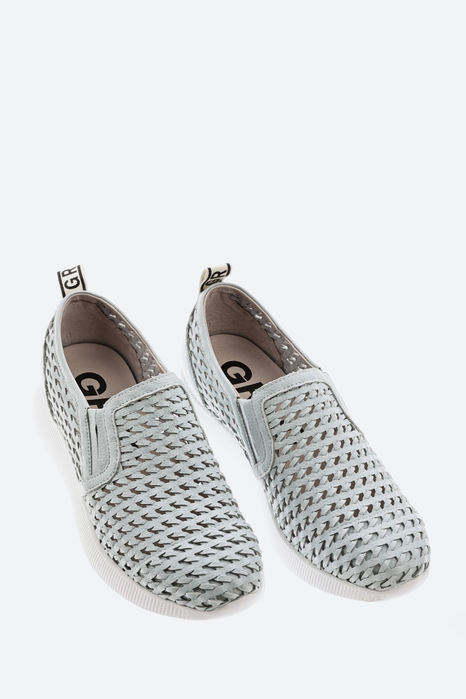 QS82-F203 Слипоны Graciana Голубой