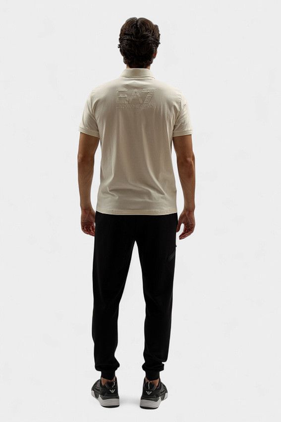 Поло EA7 Бежевый