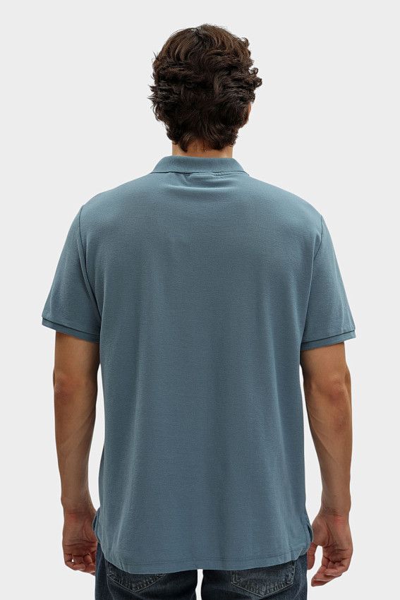 Поло Mustang Синий