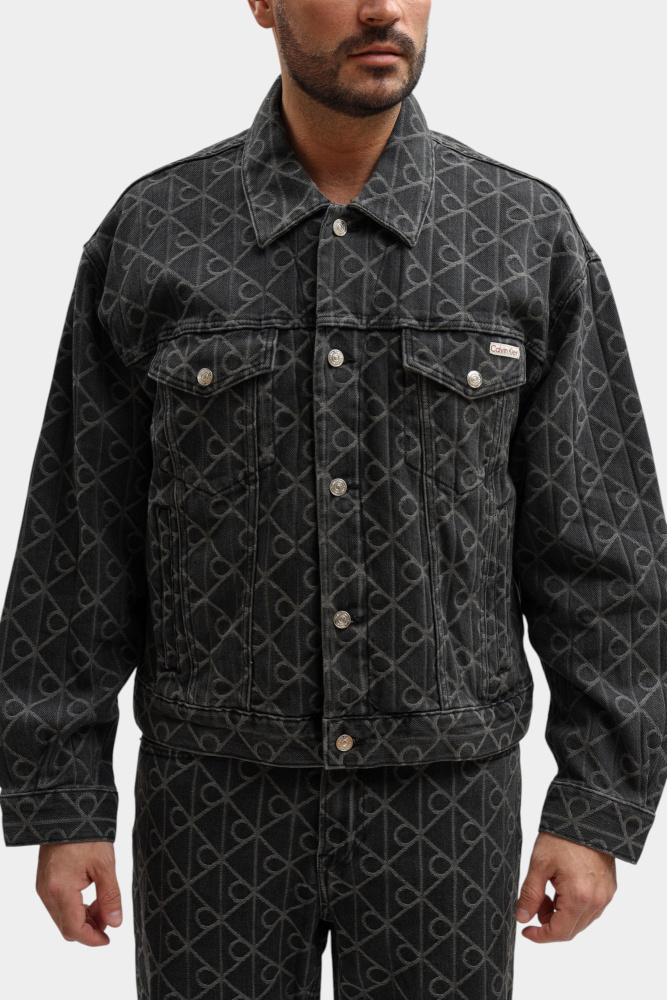 LV04RE773G Куртка джинсовая Calvin Klein Jeans Черный