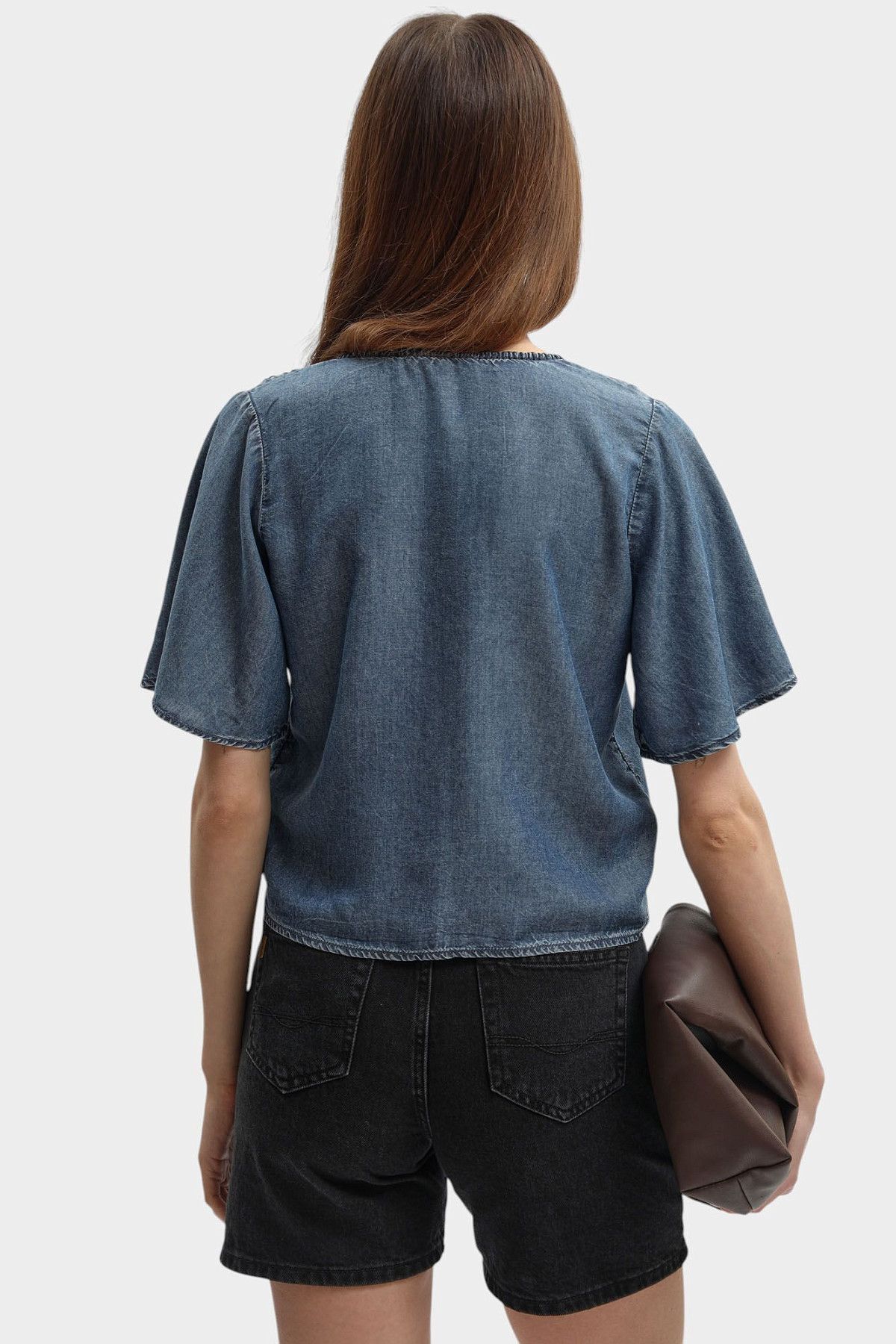 Блузка Pepe Jeans Синий