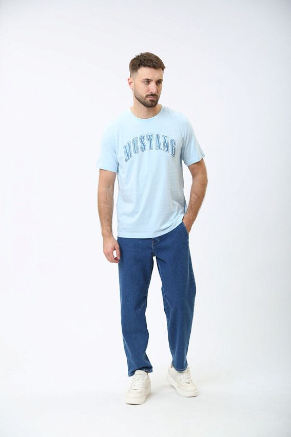 Футболка Mustang Голубой