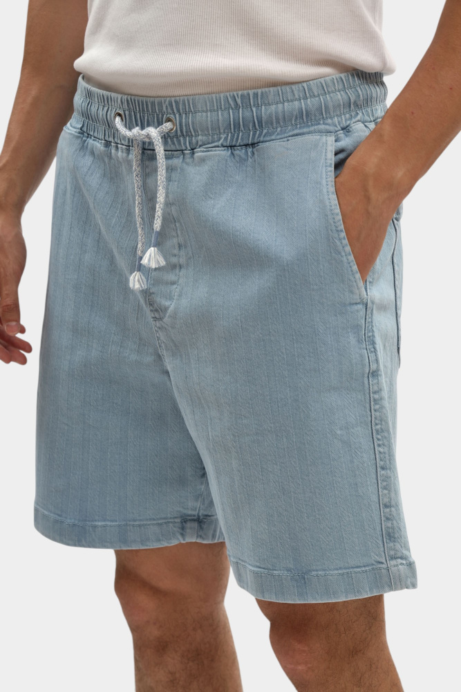 1016652-500 Шорты джинсовые Mustang Синий