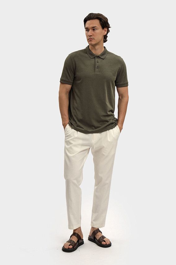 Поло Strellson Зеленый