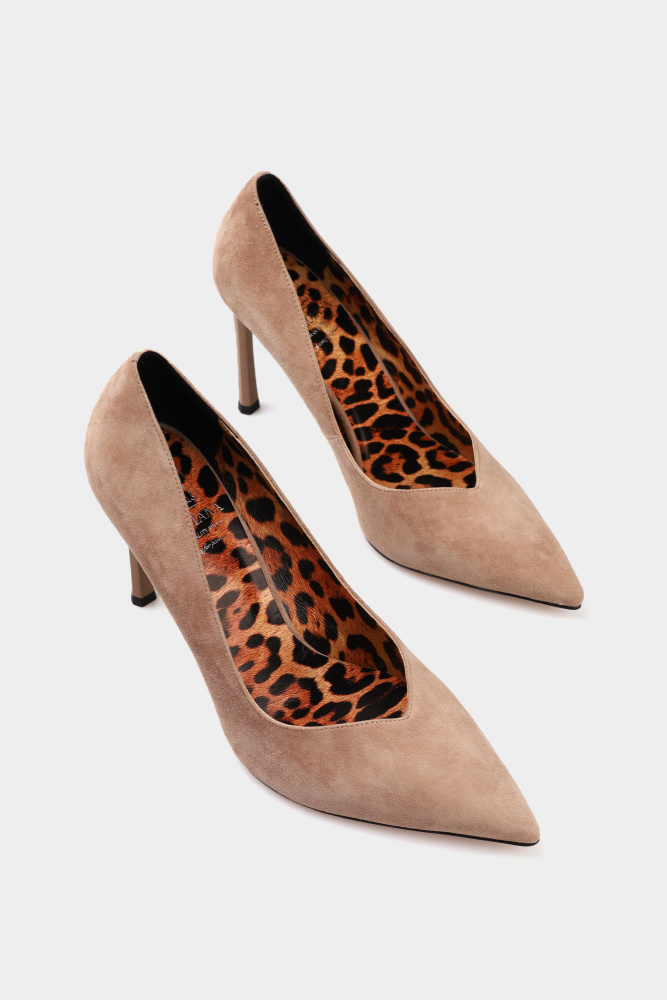 L2401-21 Лодочки Graciana Бежевый