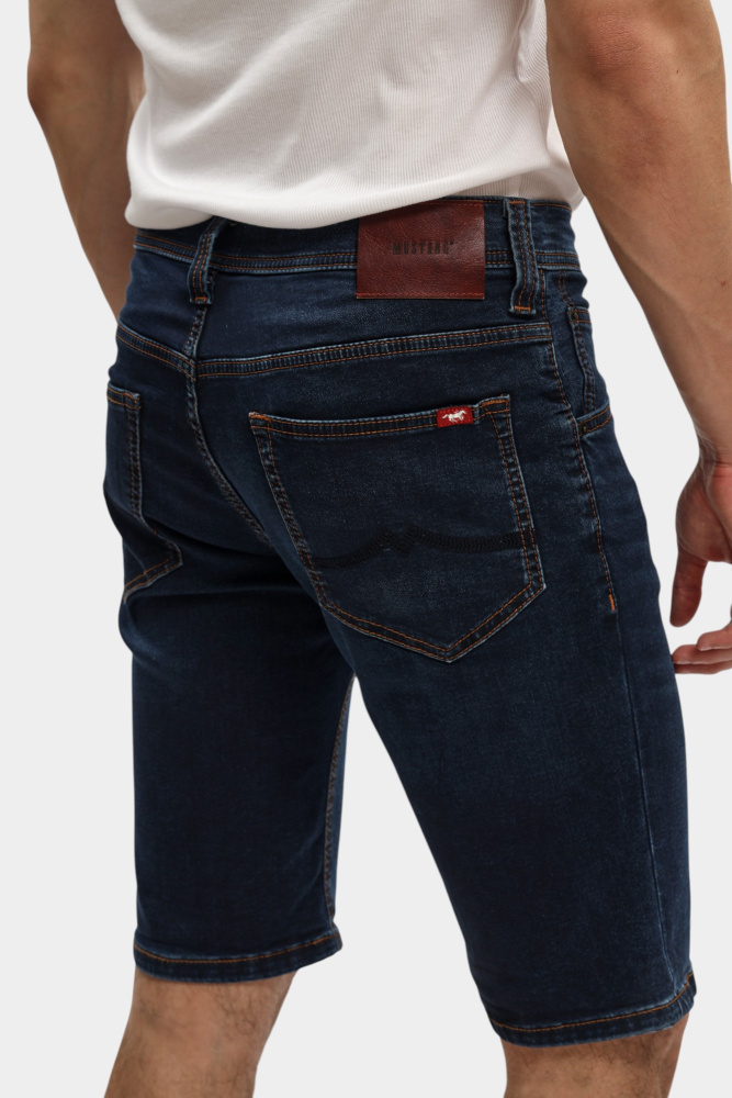 1016349-5000 Шорты джинсовые Mustang Синий