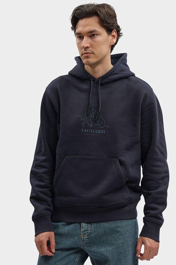 Худи Trussardi Синий