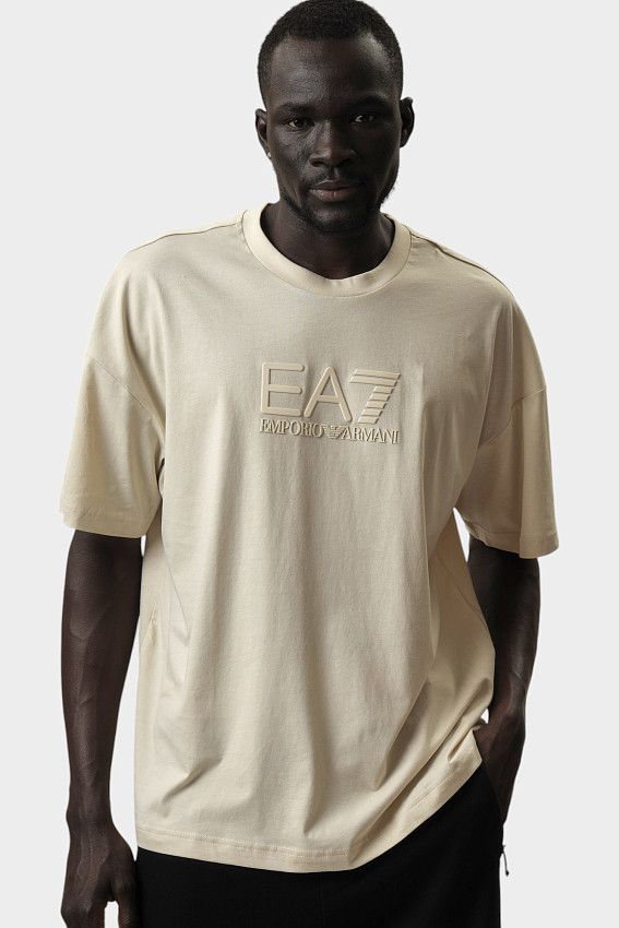 Футболка EA7 Бежевый