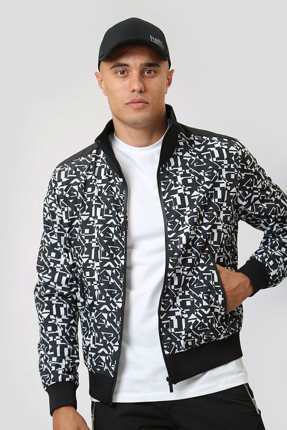 Бомбер Karl Lagerfeld Черный