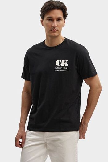 Футболка из хлопка Calvin Klein Jeans