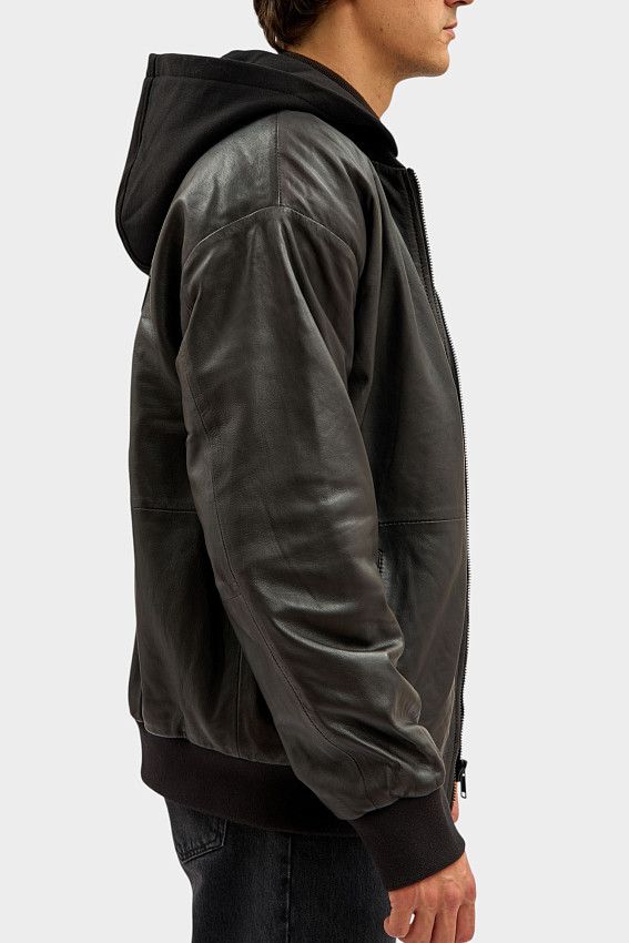 Куртка кожаная Mustang Черный