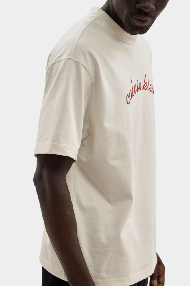 LV04RC225G Футболка Calvin Klein Jeans Бежевый