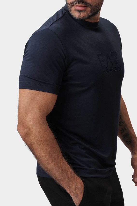 Футболка EA7 Голубой