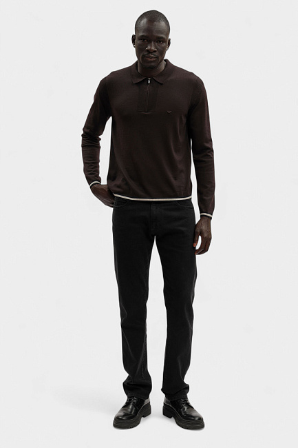 Поло с длинным рукавом Emporio Armani