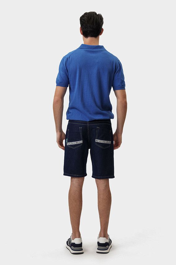 Шорты джинсовые Bikkembergs Синий