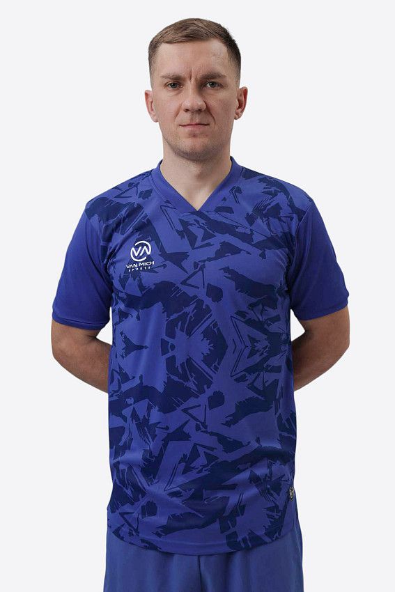 Футболка игровая Van Mich Спорт Синий