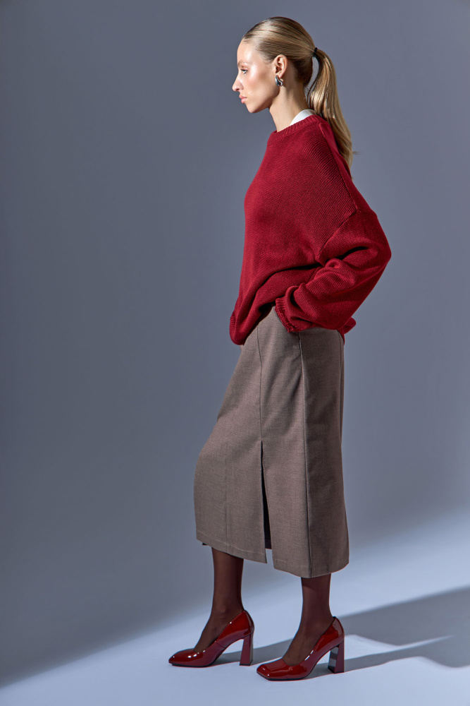 W2527-JY-2508 Туфли Marc Cony Бордовый