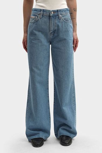 Джинсы клёш синие Calvin Klein Jeans