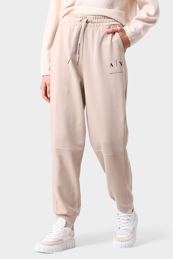 Брюки спортивные Armani Exchange Бежевый