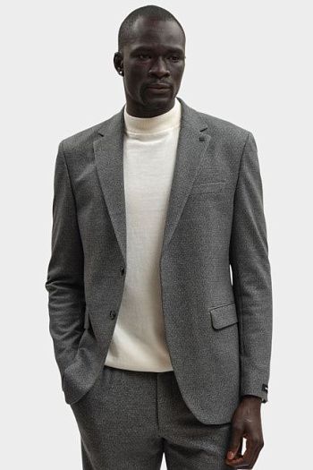 Пиджак классический серый Karl Lagerfeld