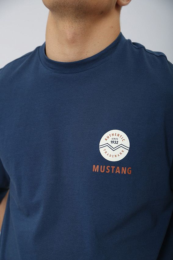 Футболка Mustang Синий