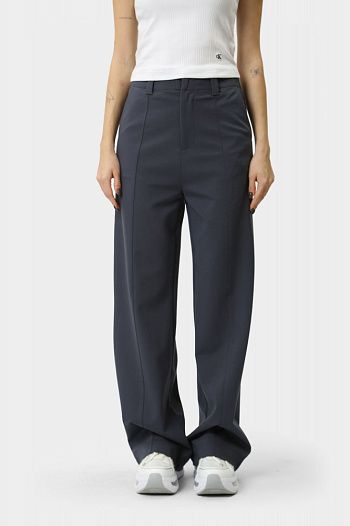 Брюки из вискозы черные  Calvin Klein Jeans