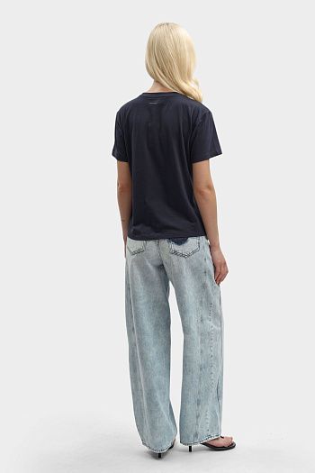 Футболка из хлопка Emporio Armani