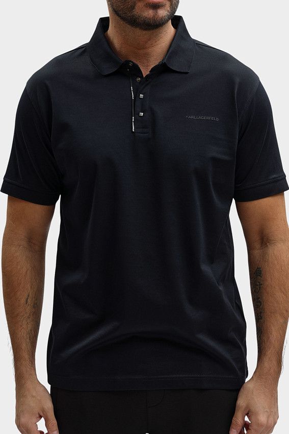 Поло Karl Lagerfeld Синий
