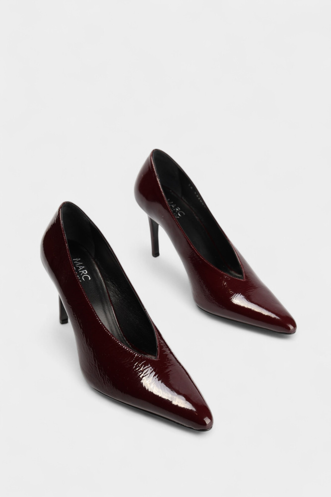 16-5220-08 Лодочки casual Marc Cony Бордовый