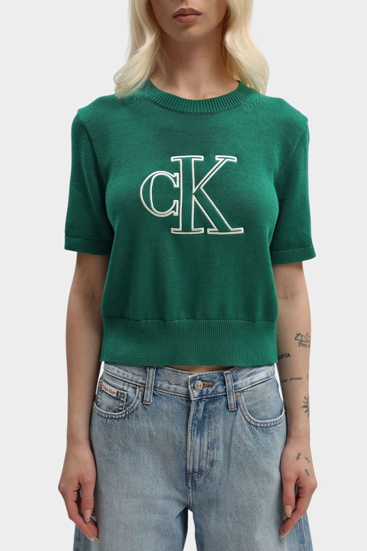 Джемпер Calvin Klein Jeans Зеленый