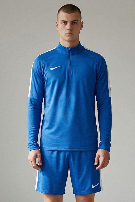 Лонгслив компрессионный Nike Синий