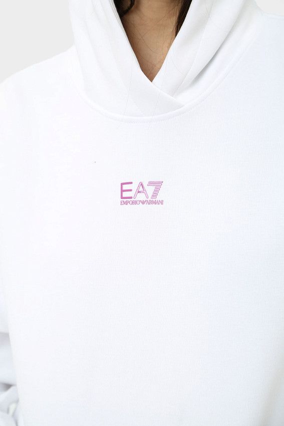 Худи EA7 Белый