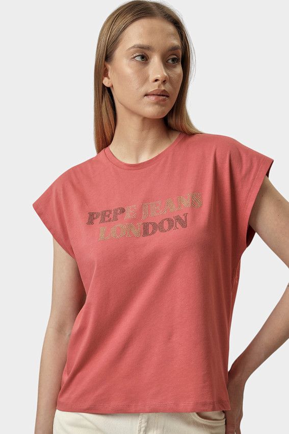 Футболка Pepe Jeans Розовый