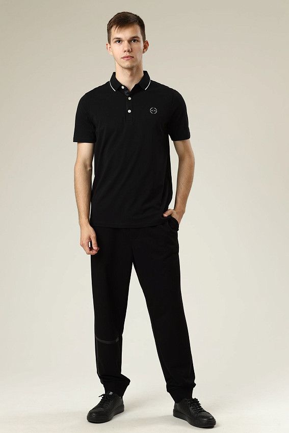Брюки спортивные джоггеры Armani Exchange Черный