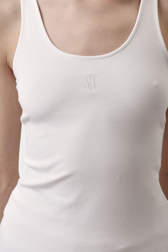 Майка Armani Exchange Белый