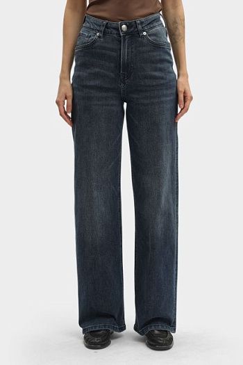 Джинсы прямые синие Pepe Jeans