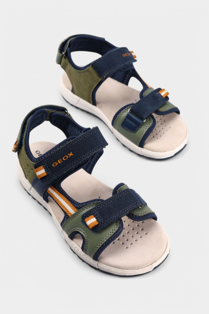 J35AVA01520C Сандалии Geox Зеленый