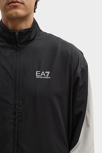 Костюм спортивный черный EA7