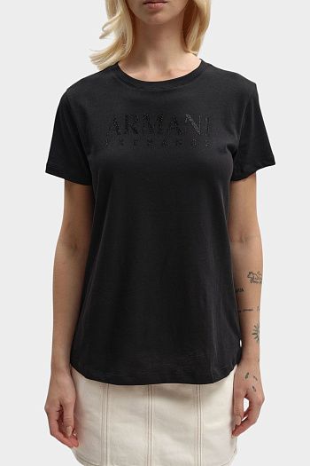 Футболка из хлопка Armani Exchange