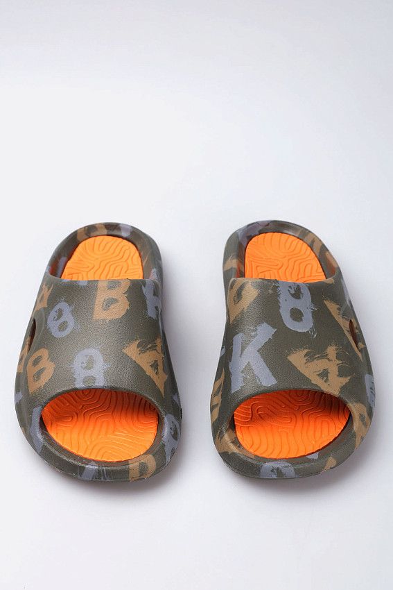 Шлепки Glam forever Хаки