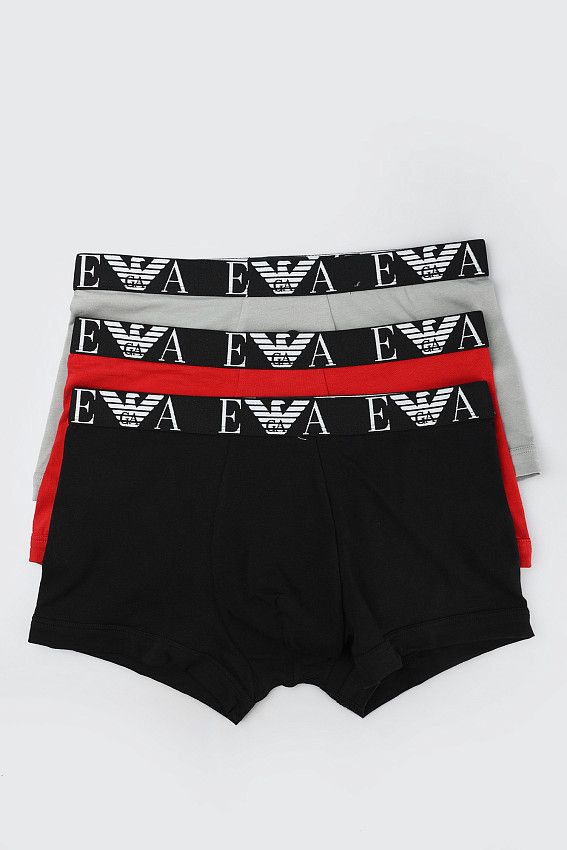 Комплект белья 3 шт. Emporio Armani Красный