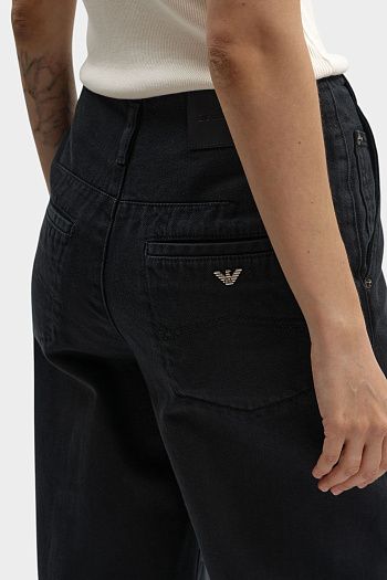 Брюки из хлопка Emporio Armani